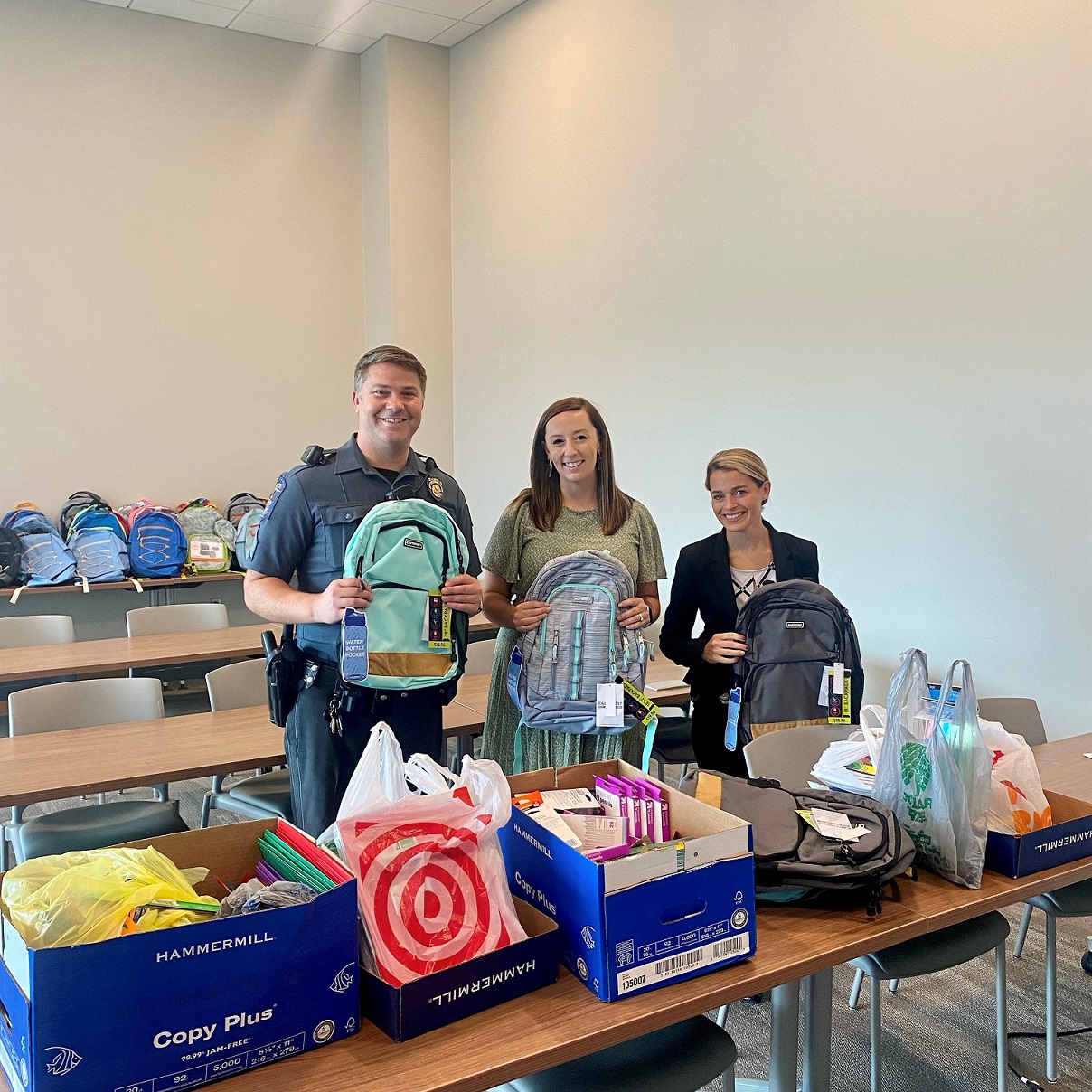 LeTort Trust Assists Hampden Township Police Department with Backpack Project 2022